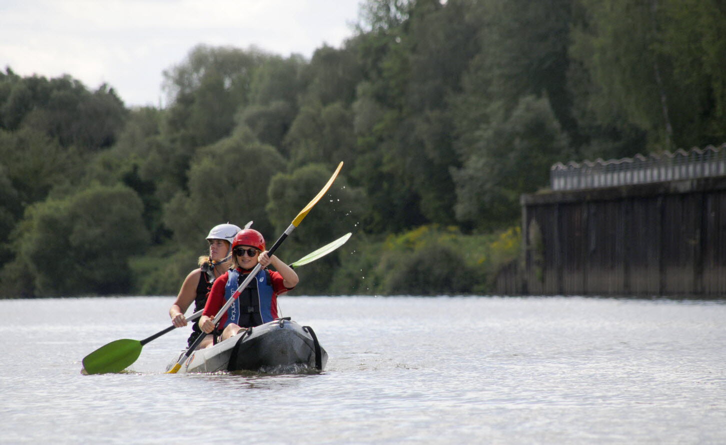 Val de Sarre - Grosbliederstroff frontière franco-allemande Club de canoe kayak